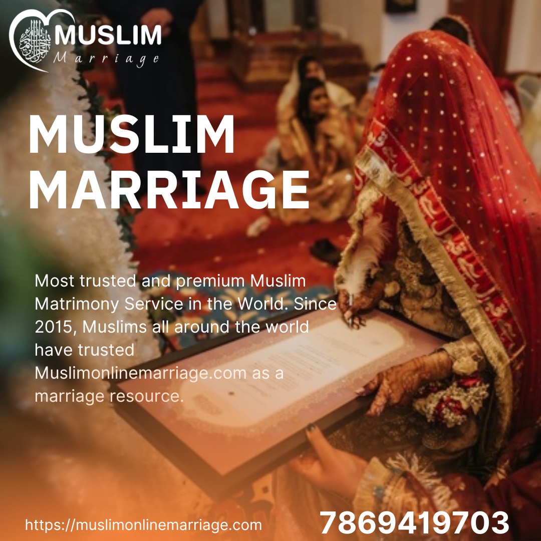 What is the process of a Muslim marriage?